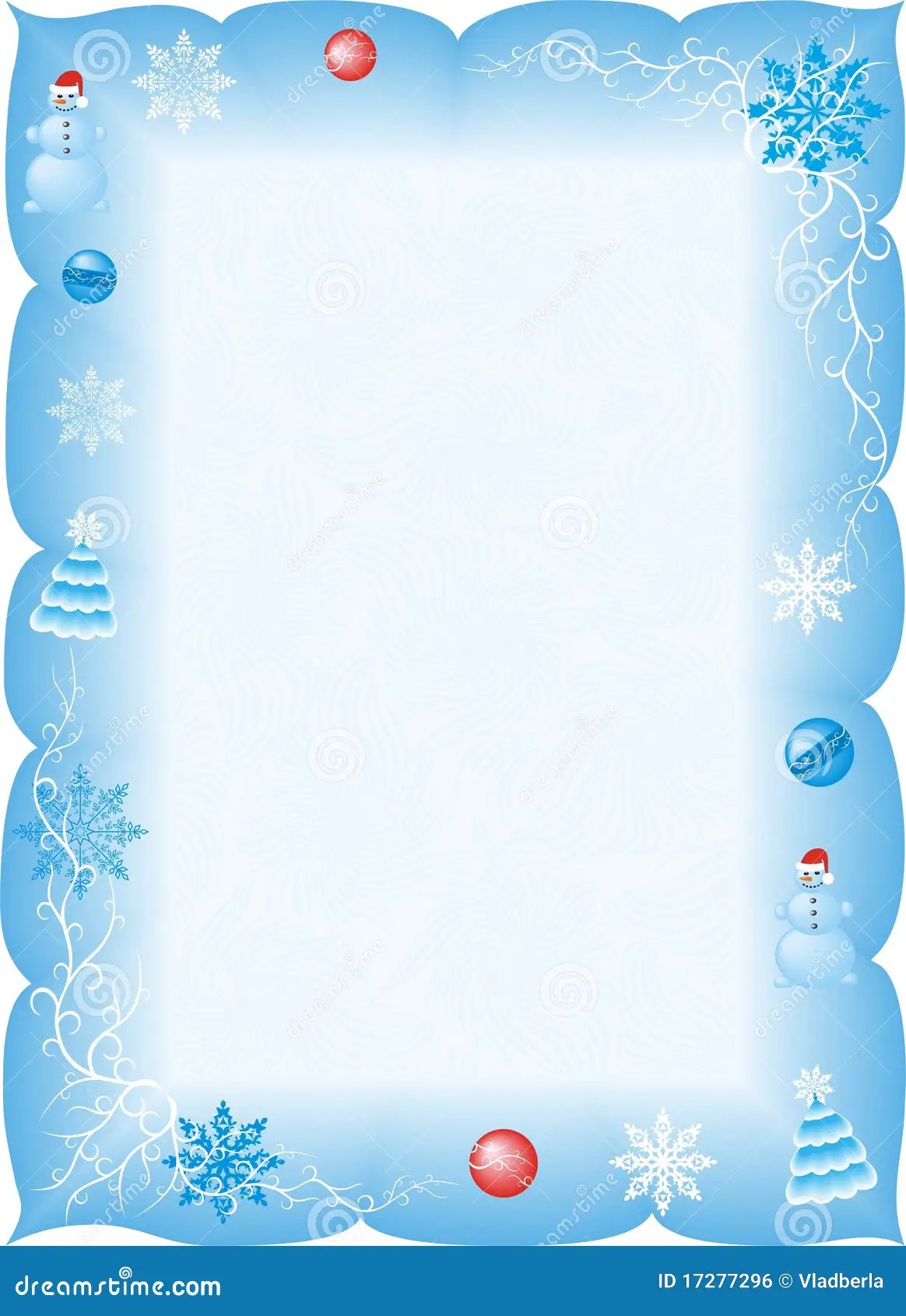 Winter Border Royalty Free Stock Image Image 17277296
