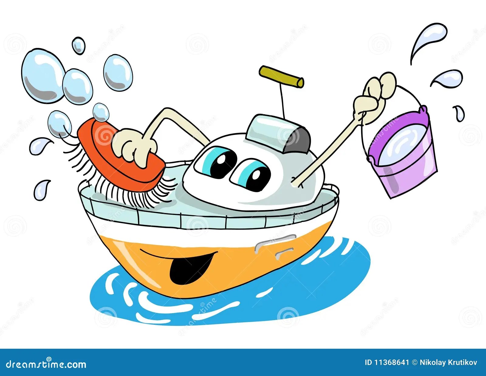 Yate ilustración del vector. Ilustración de espuma, claro 11368641