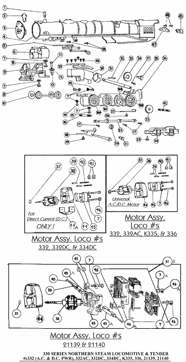 Train Repair Parts