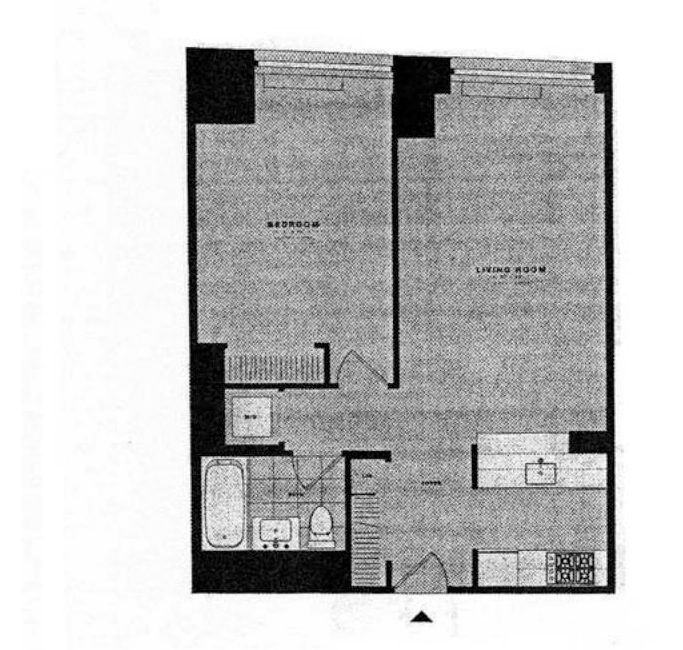 The Avery Condominium 100 Riverside Boulevard One Bedroom Apartment For