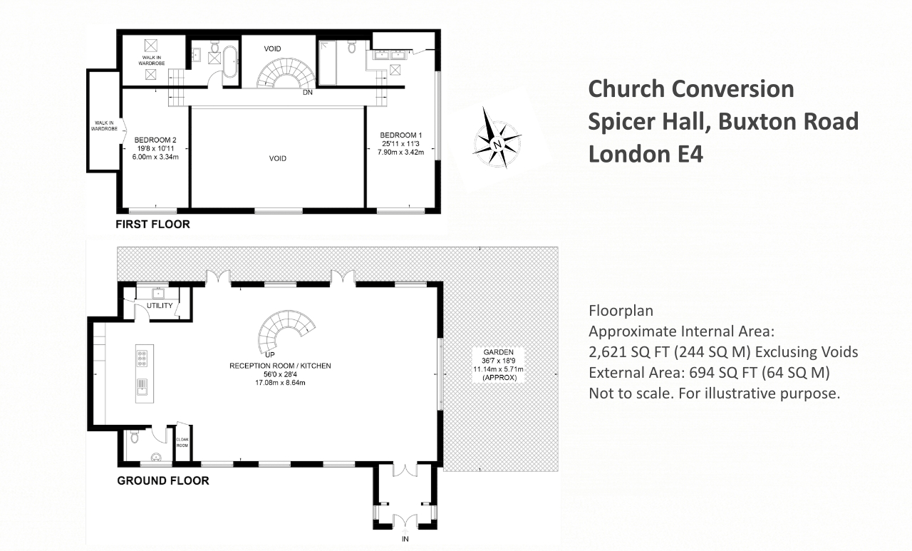 1 Spicer Hall, Buxton Road, London, Greater London, E4 7DP Nest
