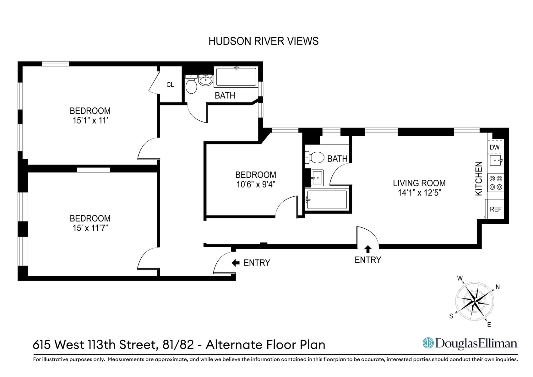 615 West 113th Street 8182, New York, NY, 10025 Nest Seekers Nest
