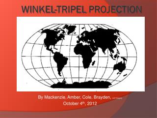 Mercator robinson winkel tripel PowerPoint (PPT) Presentations