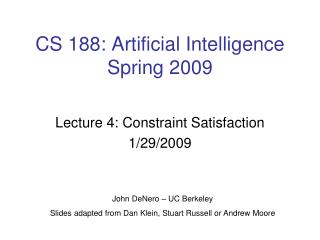 Cs 188 Spring 2023