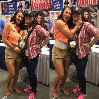 Lisa Marie Varon's feet