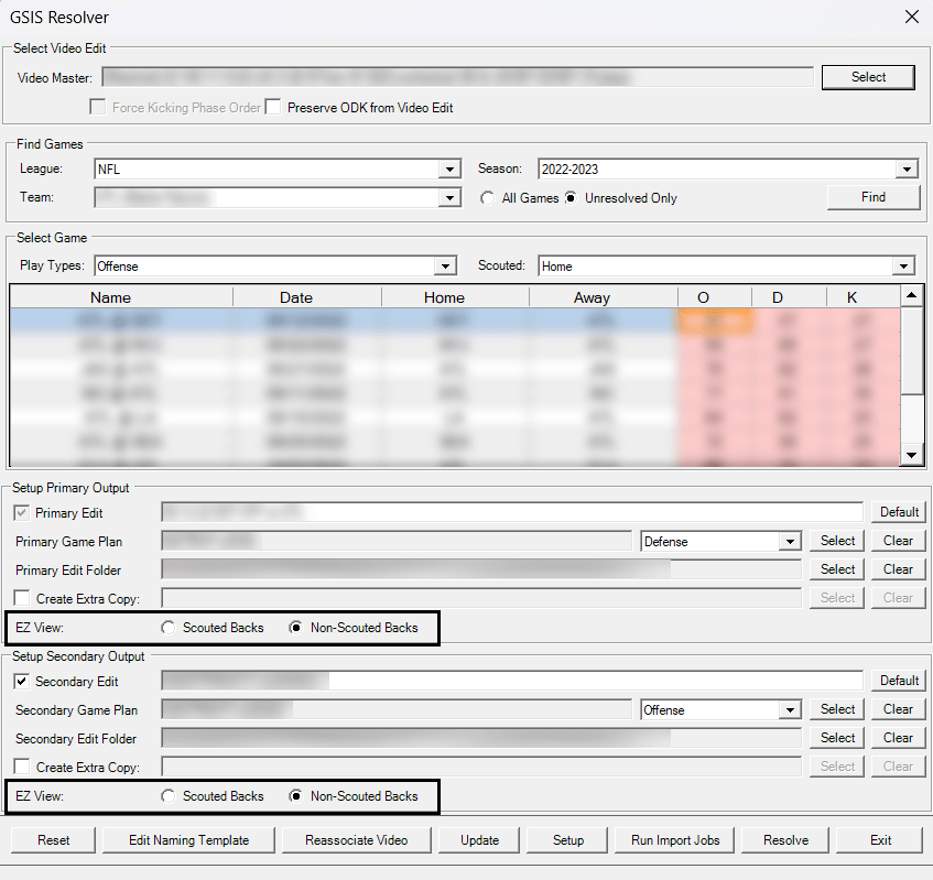 NFL Four Angle Exchange Catapult Thunder Support