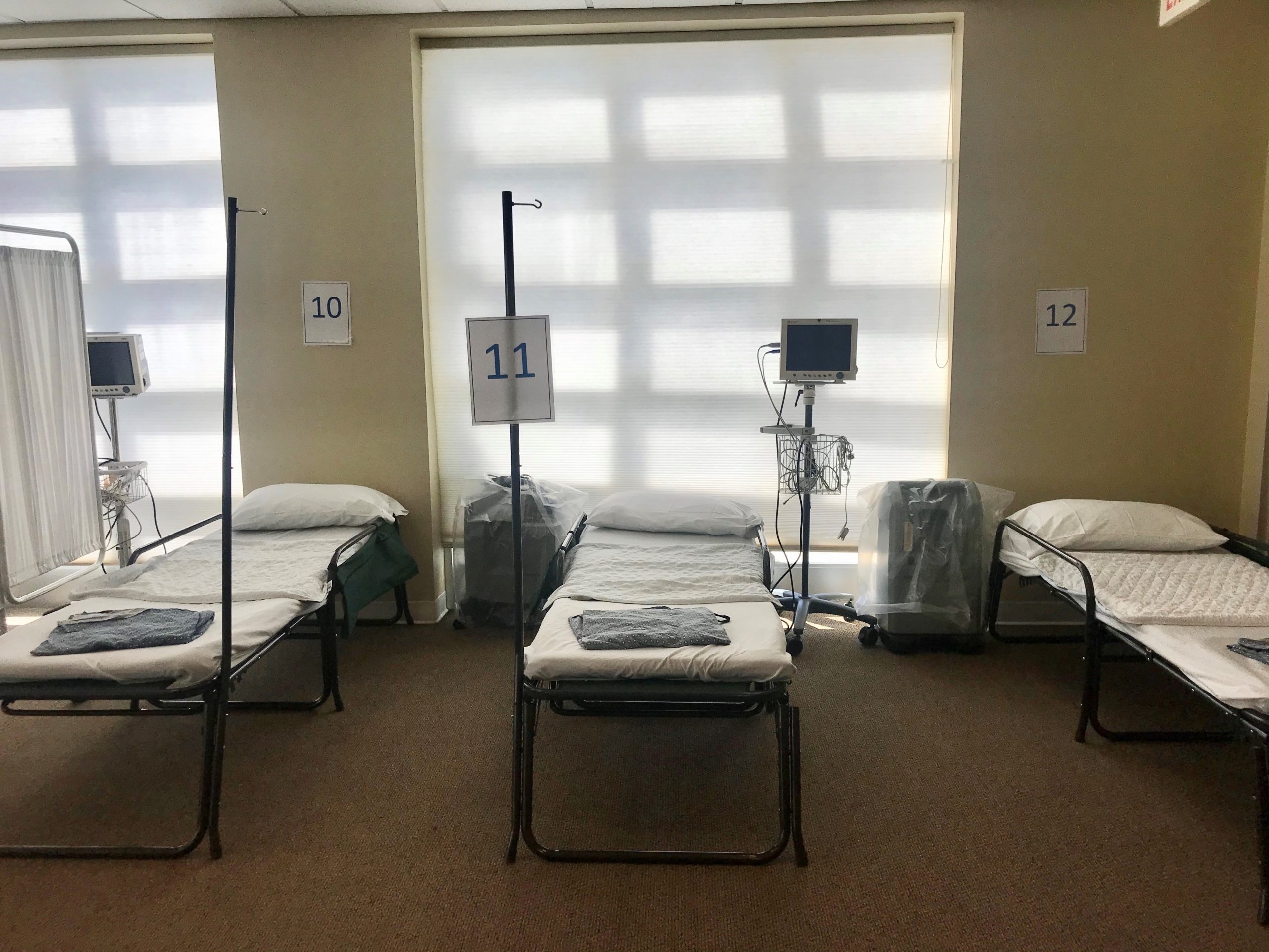 Unity prepares offsite care center Thunder Radio