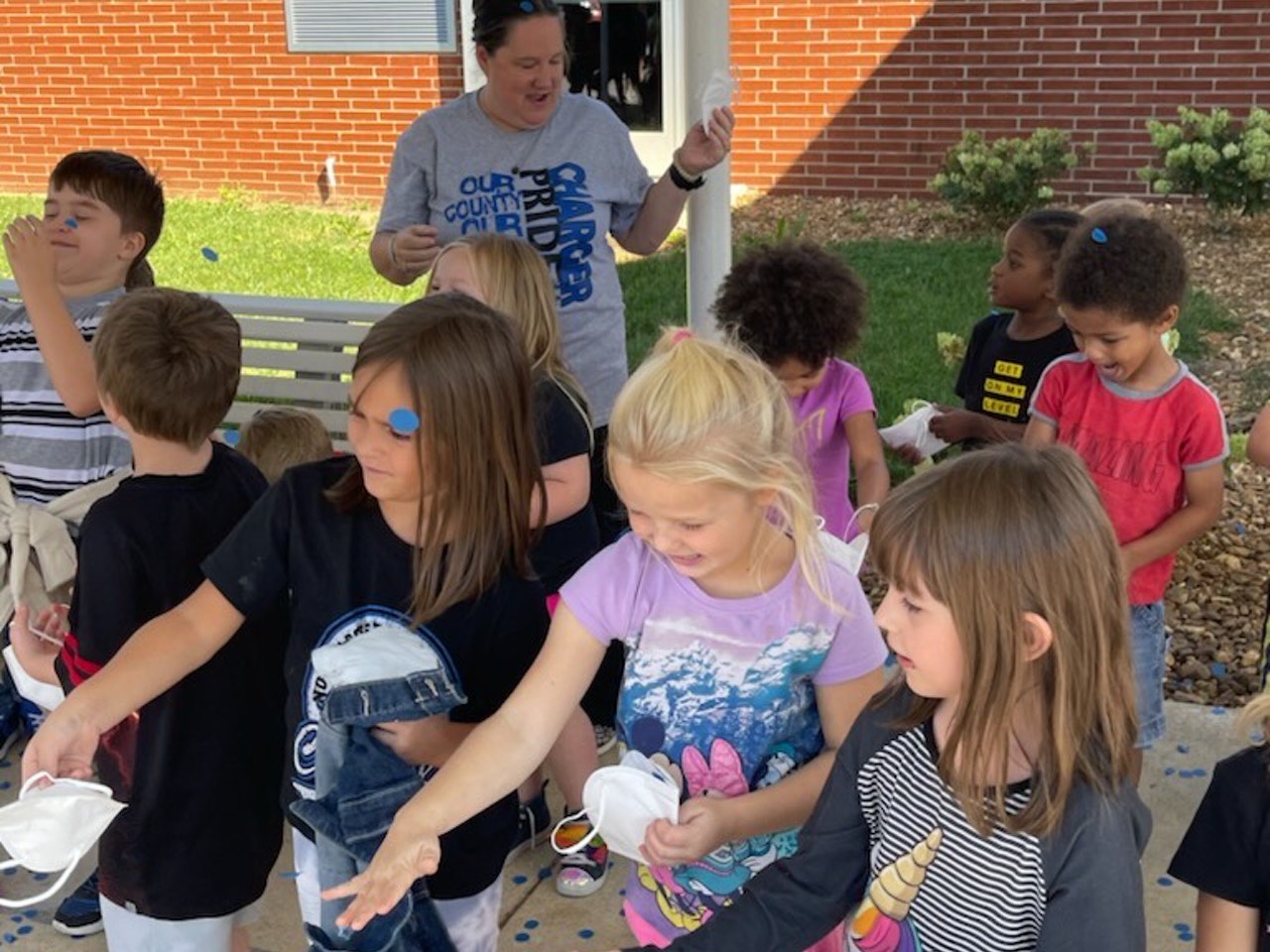 North Coffee Elementary staff and students celebrate 'Reward School