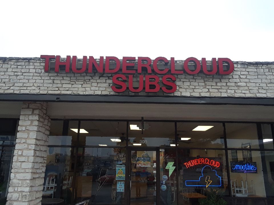 Thundercloud Subs Austin Sub Sandwich Shop