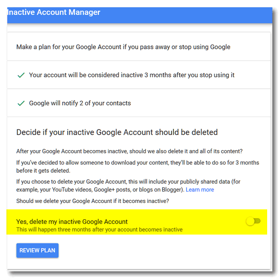 How to Automatically Deactivate Your Gmail Account Should