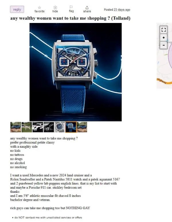The Most Bizarre Craigslist Ads 31 Unhinged Listings You Have to See