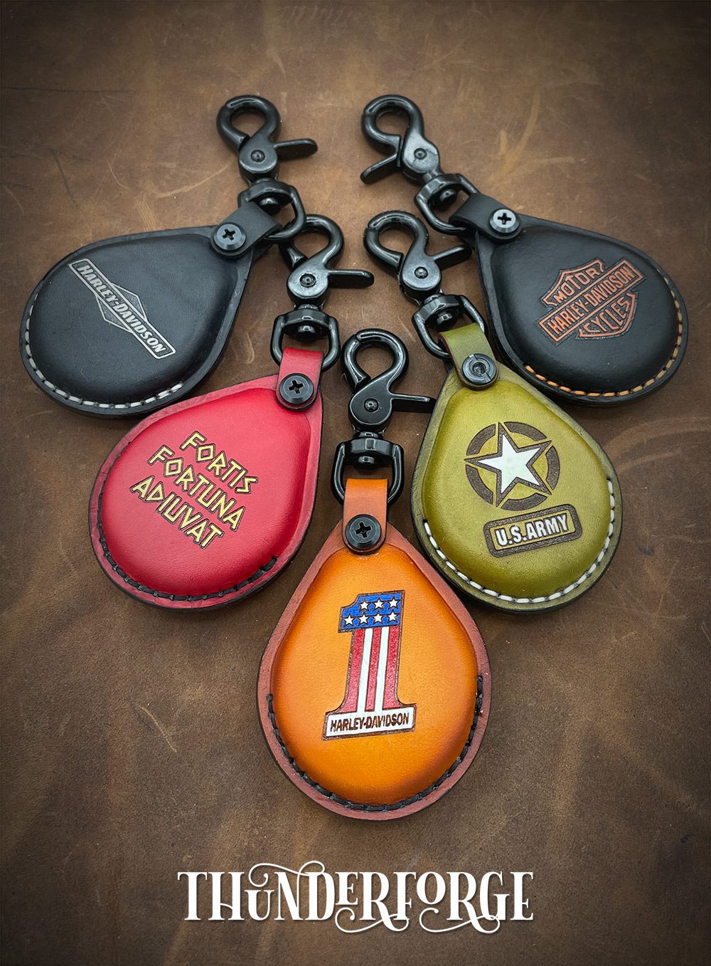 Custom Leather Work Examples