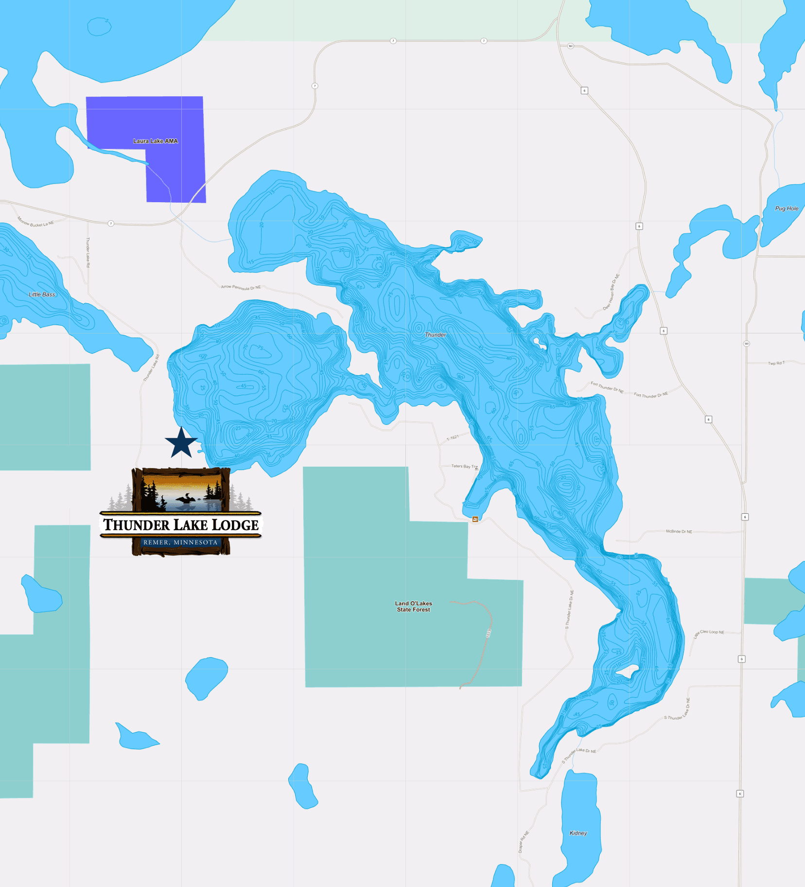 Mn Dnr Lake Maps