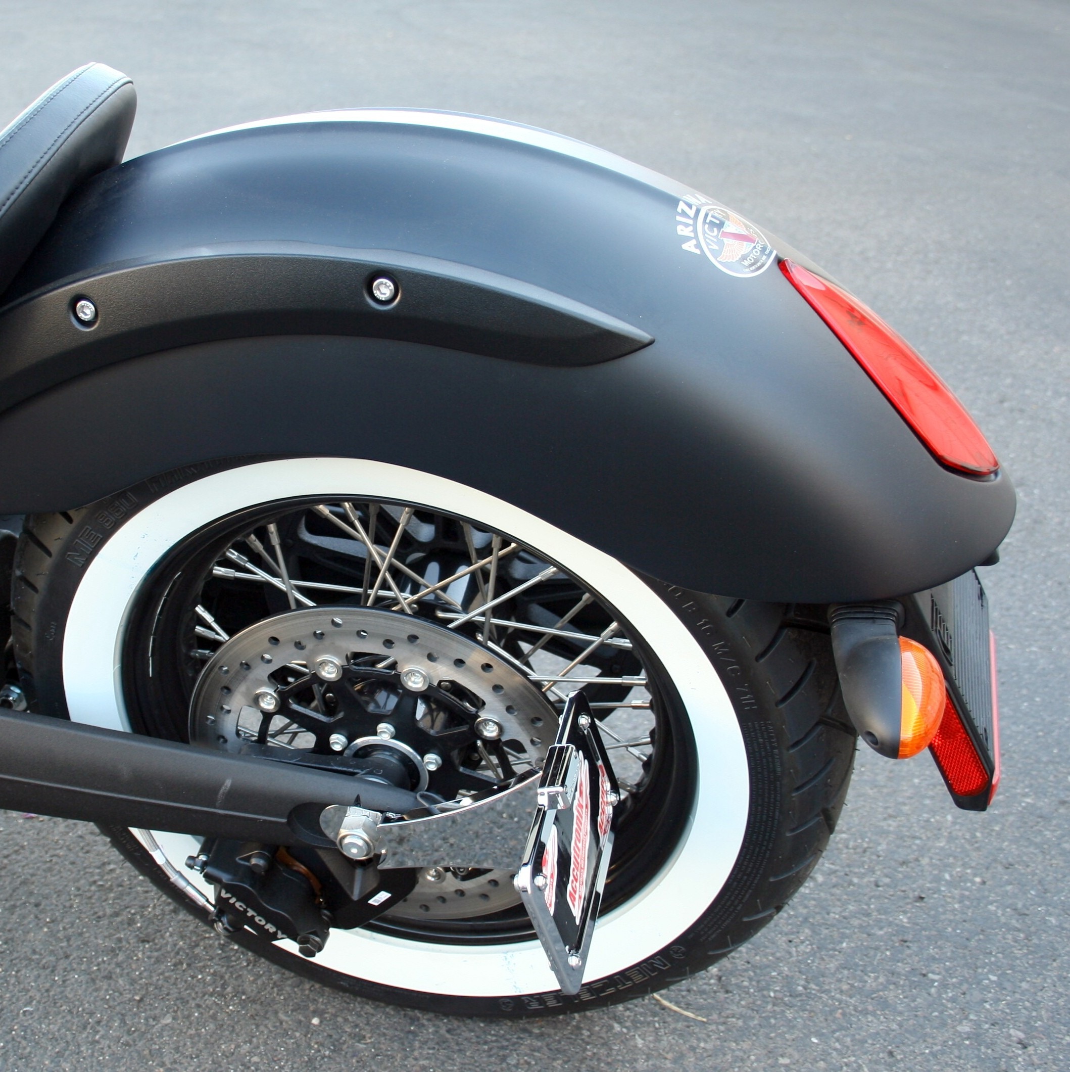 Accutronix Victory Cruiser Side Mount License Plate Kit Thunder Press