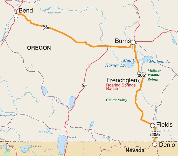 Oregon's Highway 205 Off the beaten track Thunder Press
