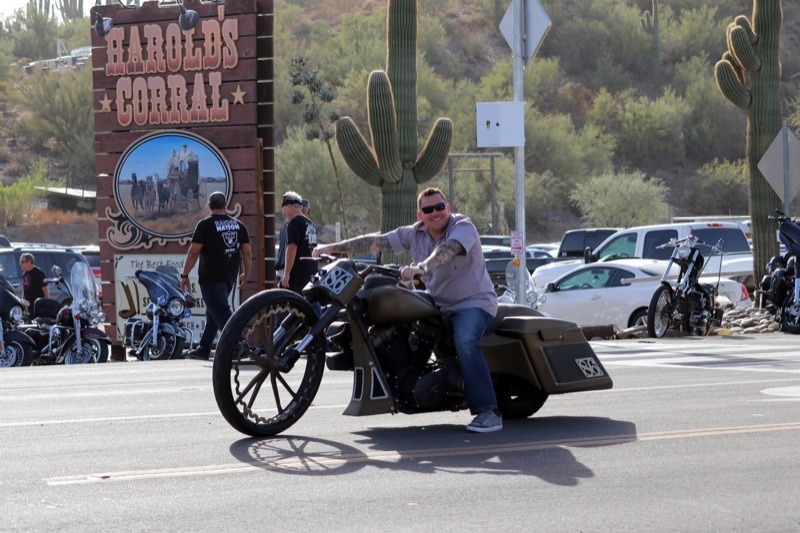 Hideaway's Biketoberfest Cowboys 'n' Indians Thunder Press