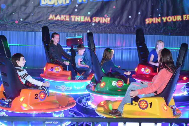 Spin Zone Bumper Cars Thunder Road Entertainment Sioux Falls
