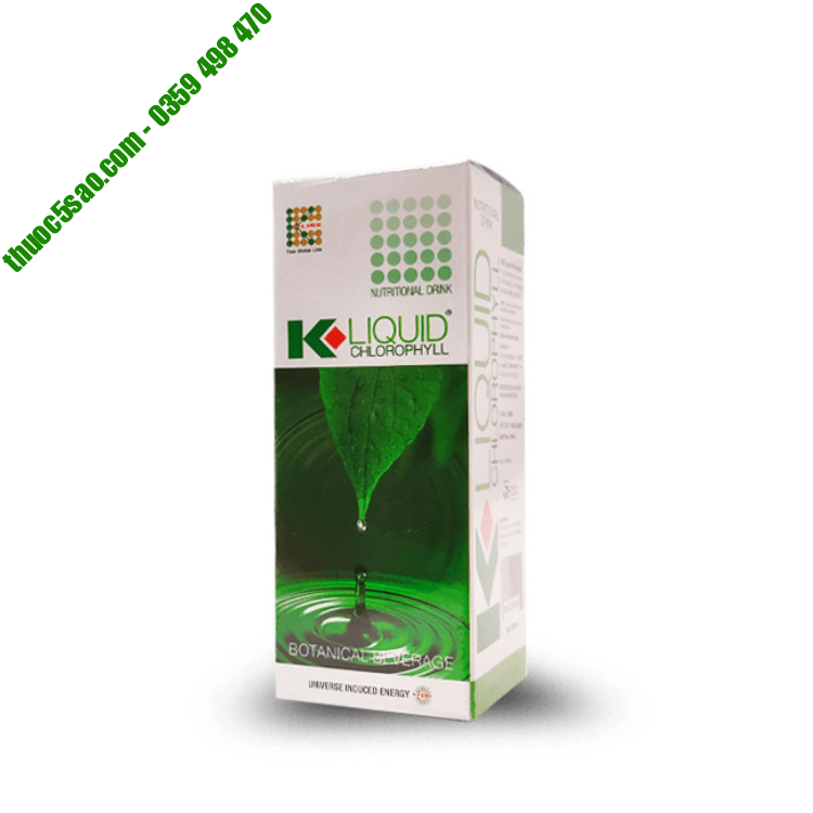 [GIÁ GỐC] KLiquid Chlorophyll thanh lọc, giải độc cơ thể, chai 500ml
