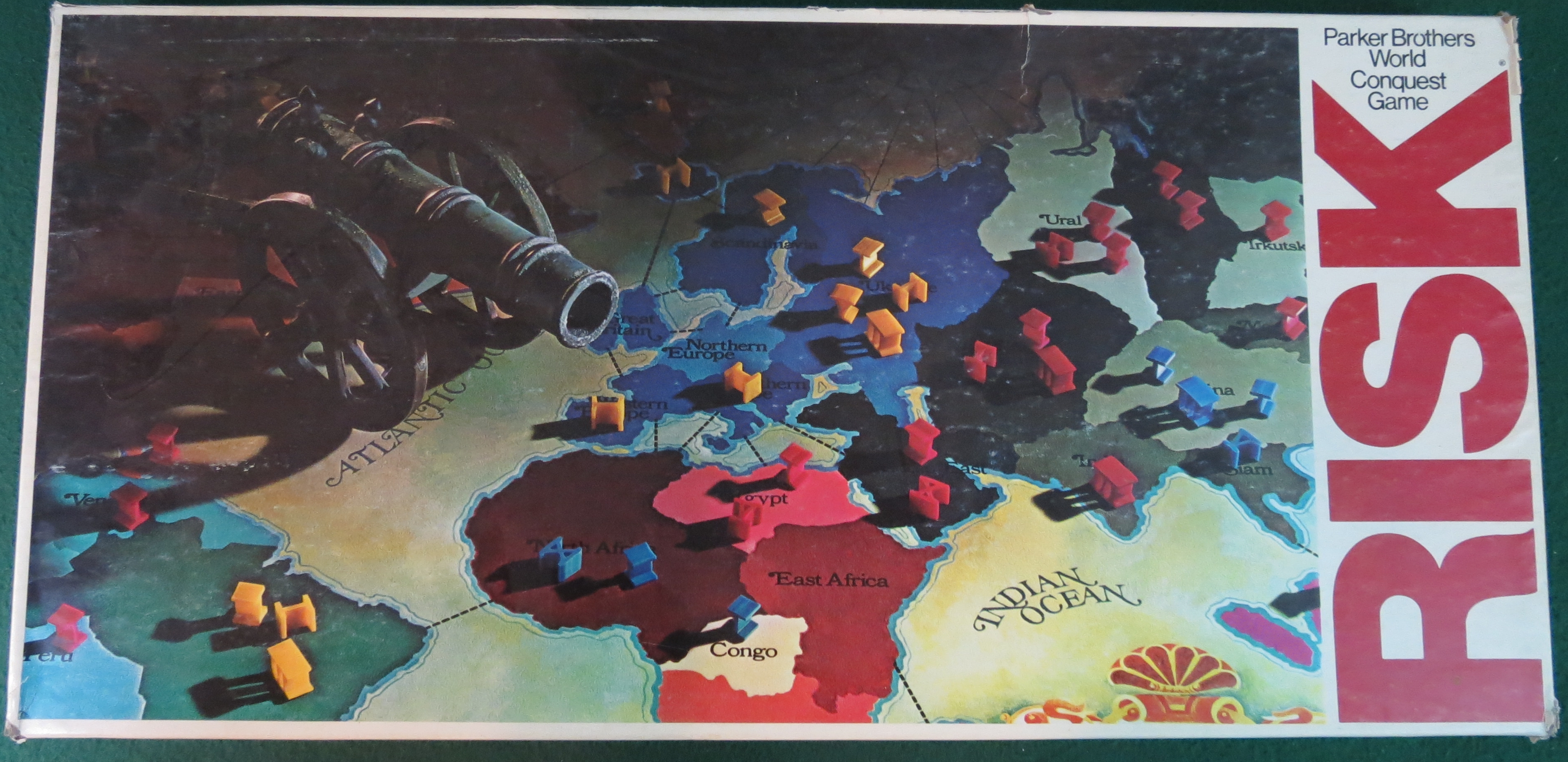 Old Risk Board Game