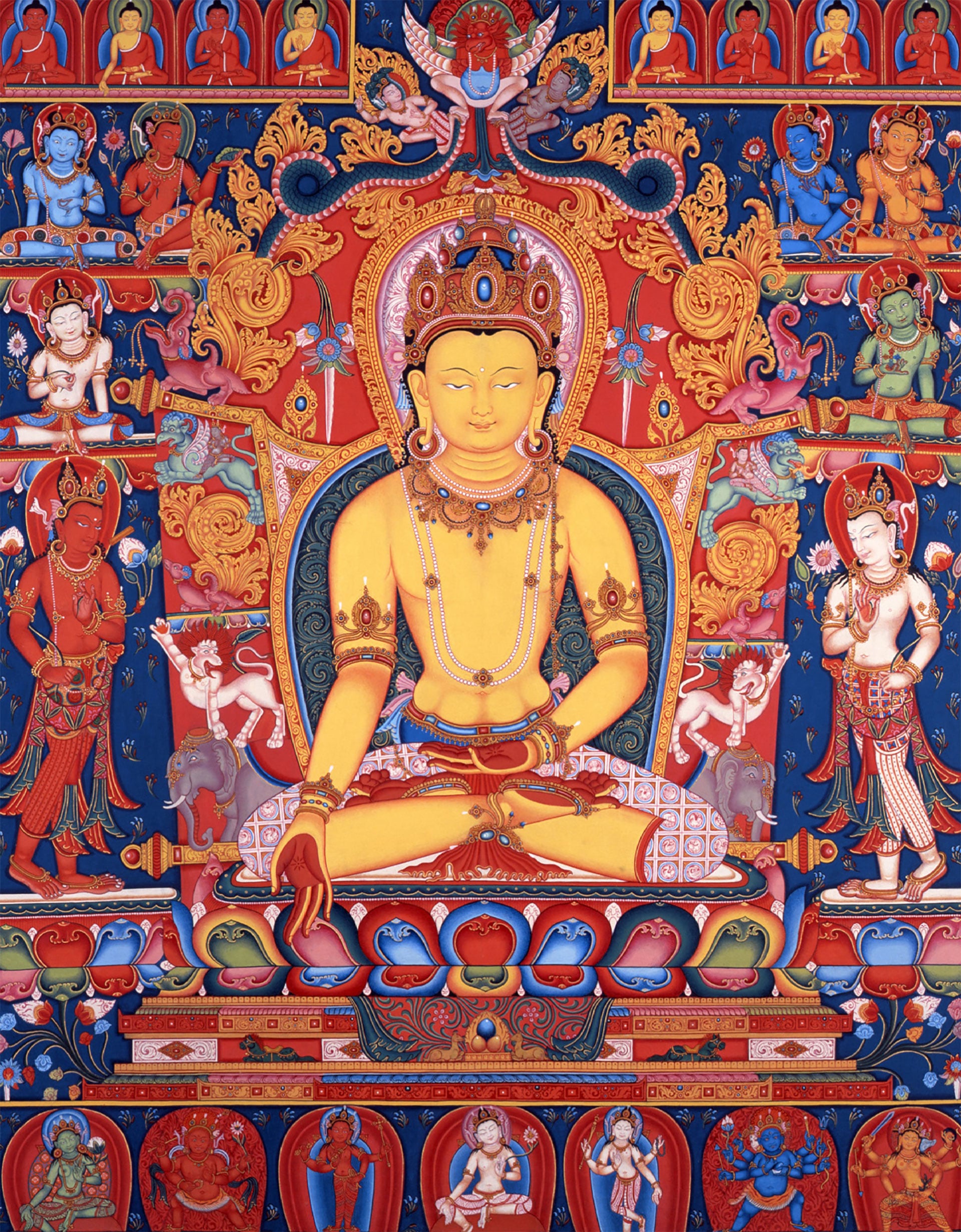 Masterpieces of Contemporary Buddhist & Hindu Tantric Art Newar and