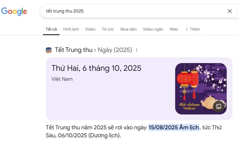TếT Trung Thu 2025 Trung Thu Ngày Bao Nhiêu? Lịch Âm Dương và Ý Nghĩa Tết Đoàn Viên Của