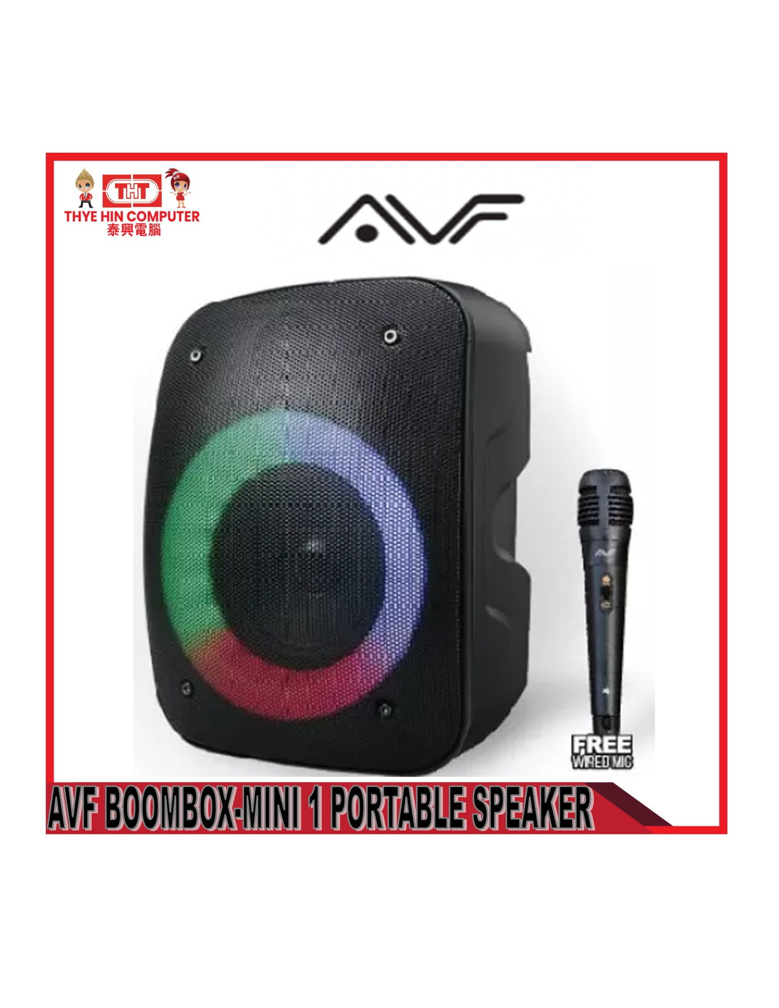 A06 AVF BOOMBOXMINI 1 PORTABLE SPEAKER