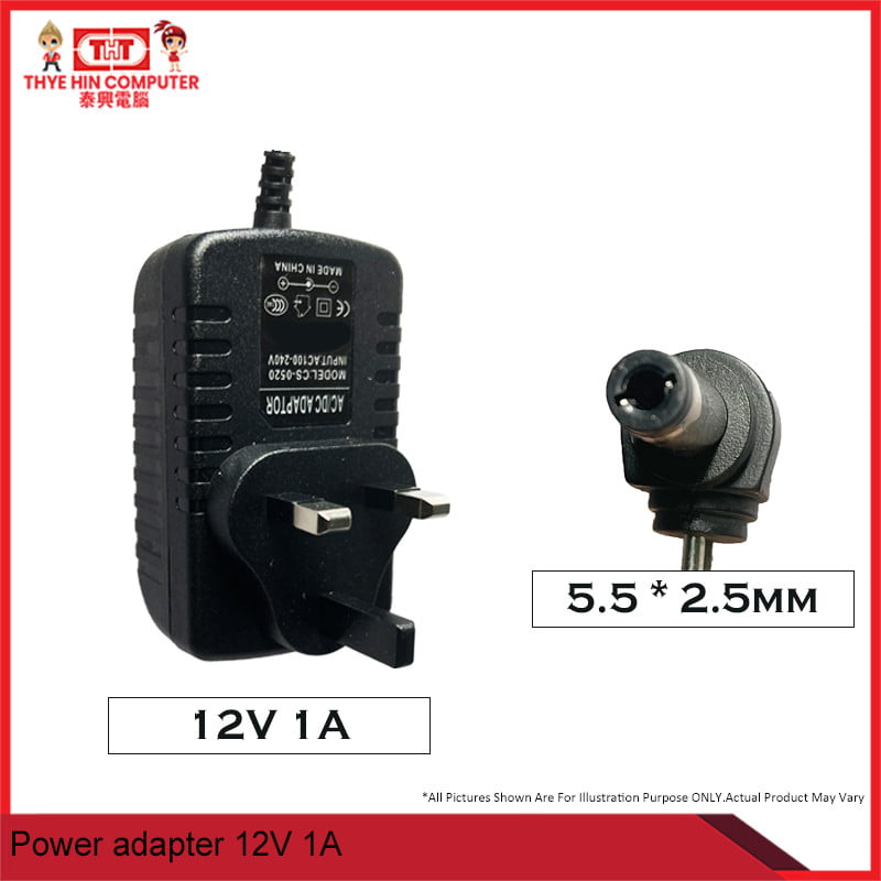 J02 AC11 12V-1A POWER ADAPTER [SBN:Yes NILAI:No MELAKA:No] | Thye Hin