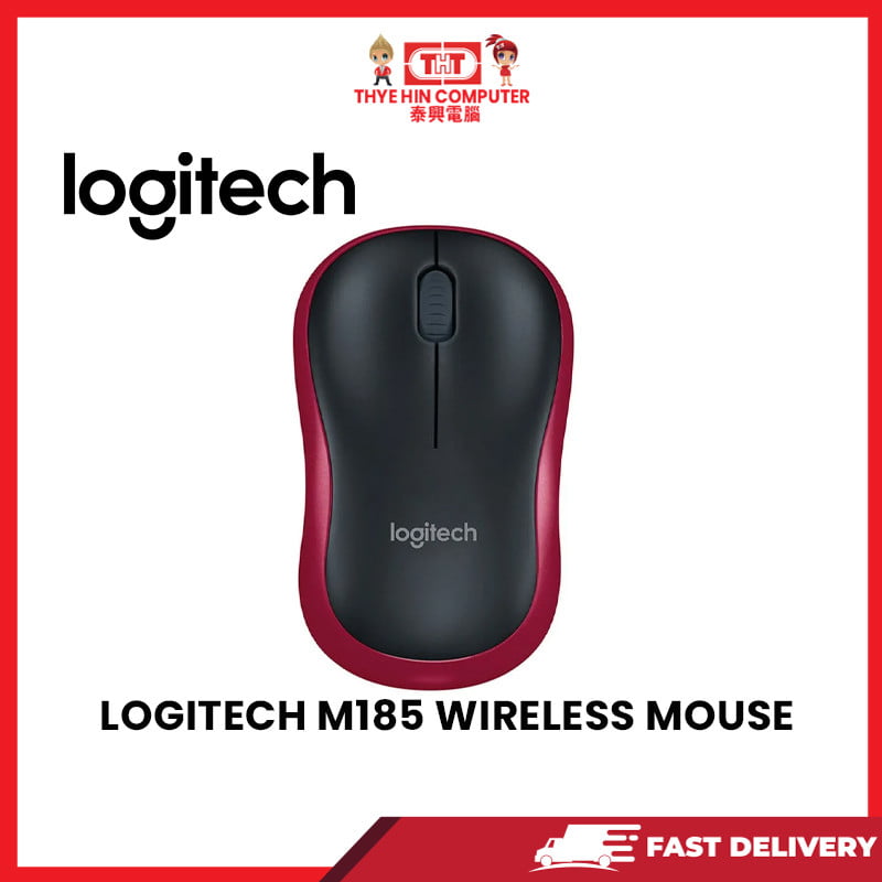 LOGITECH M185 WIRELESS MOUSE [SBN:Yes NILAI:Yes MELAKA:Yes] - Thye Hin