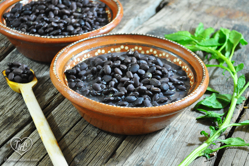 Simple Mexican Black Beans Thyme & Love