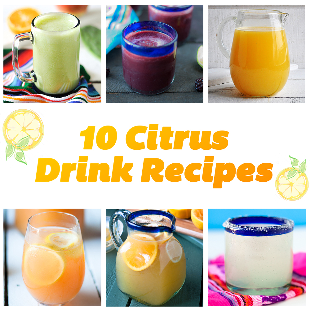 10 Citrus Drink Recipes Thyme & Love