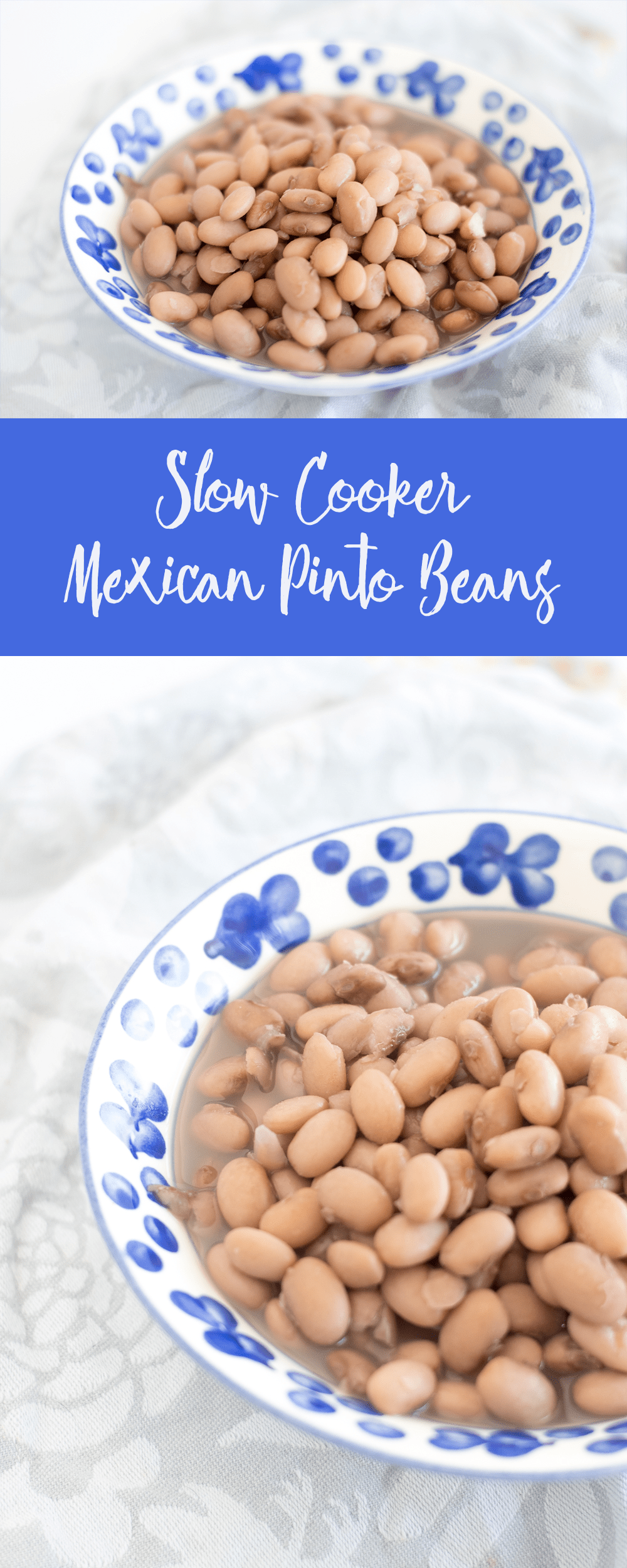 Slow Cooker Mexican Pinto Beans Thyme & Love