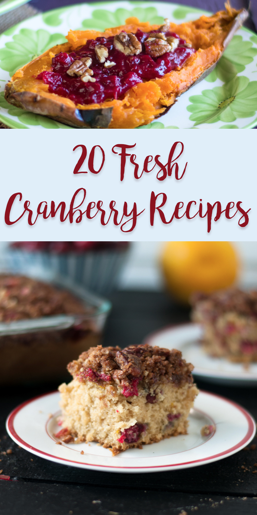 20 Fresh Cranberry Recipes Thyme & Love