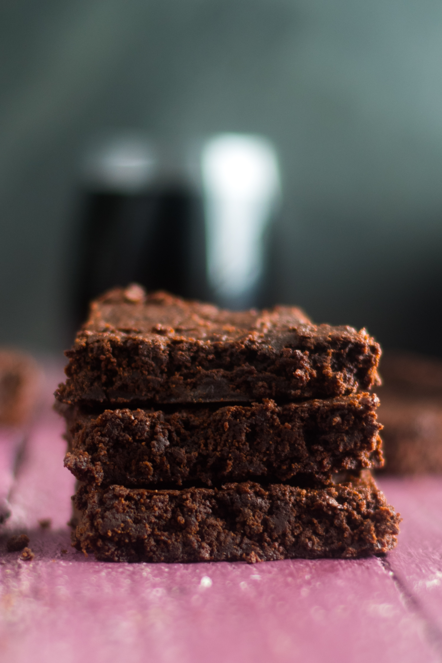 Vegan Red Wine Brownies Thyme & Love