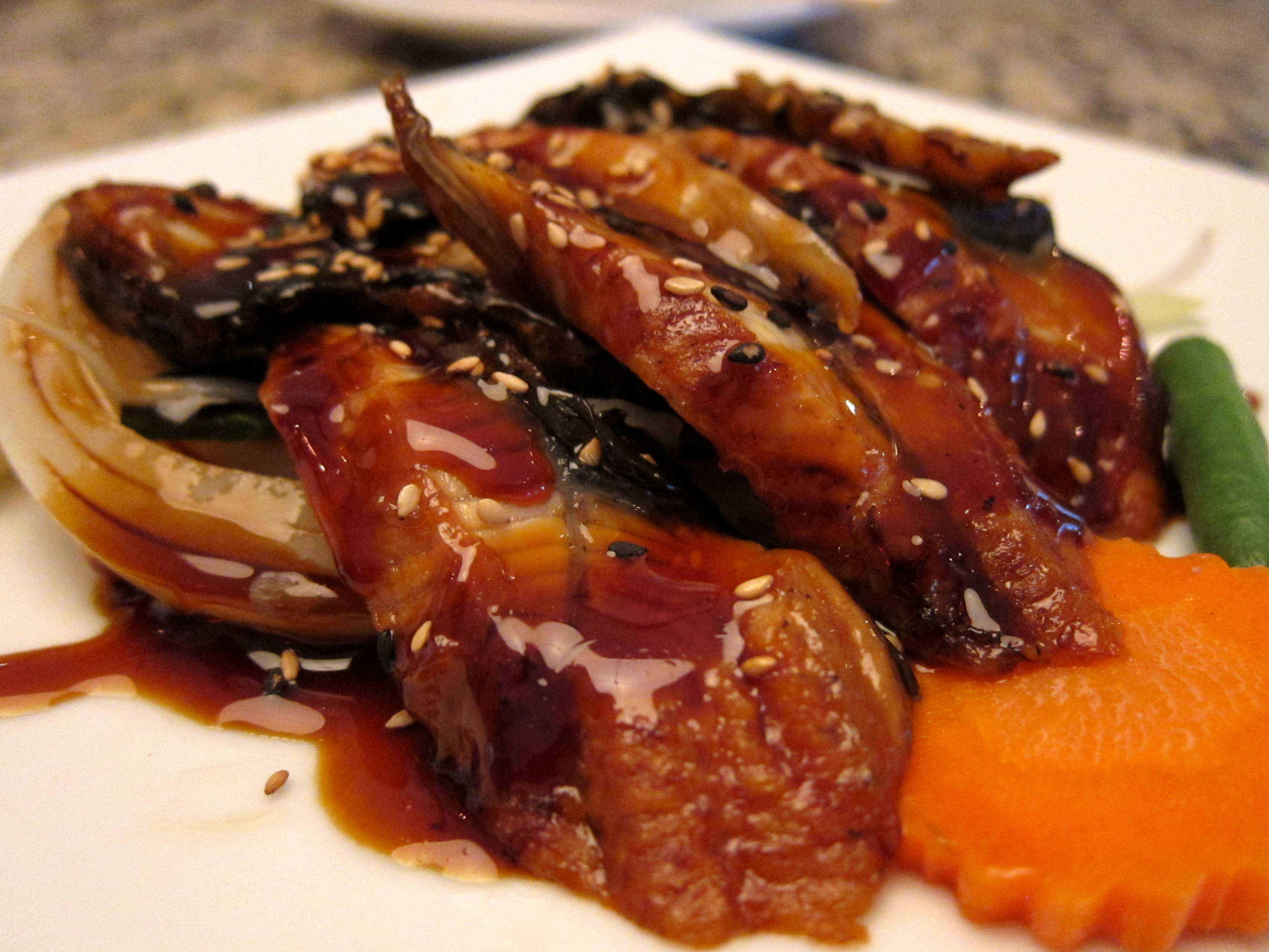 Bbq Eggplant Eel at Pamela Blades blog