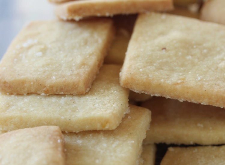 Simple Shortbread cookies Thyme with Catherine
