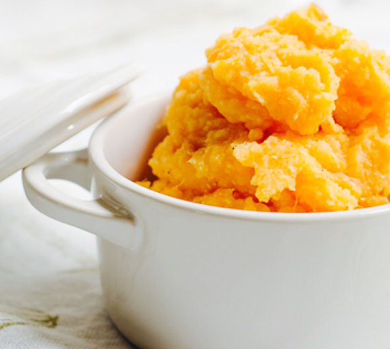 Sweet Potato Purée Thyme with Catherine