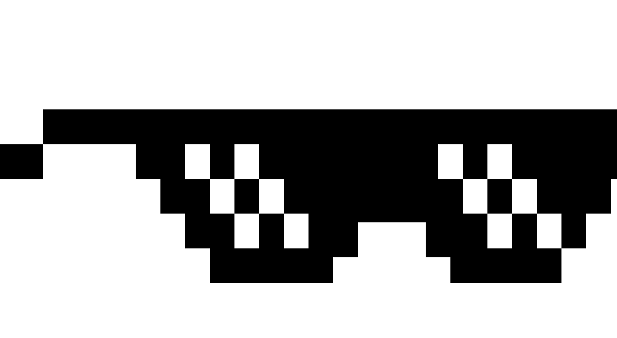 0 Result Images of Pixelated Sunglasses Png PNG Image Collection