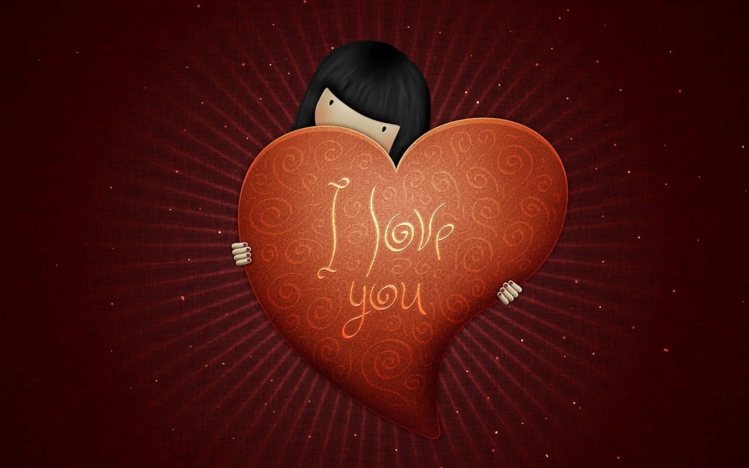 нарисованное сердце на прозрачном фоне