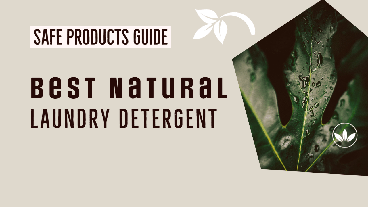 Best Natural Laundry Detergent Thyroid Aid