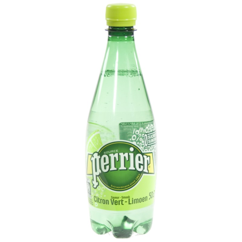 Perrier Limoen Pet 50 cl Fles