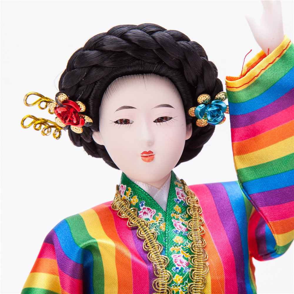 13.4" korean Beauty Oriental Doll DOL7509D7