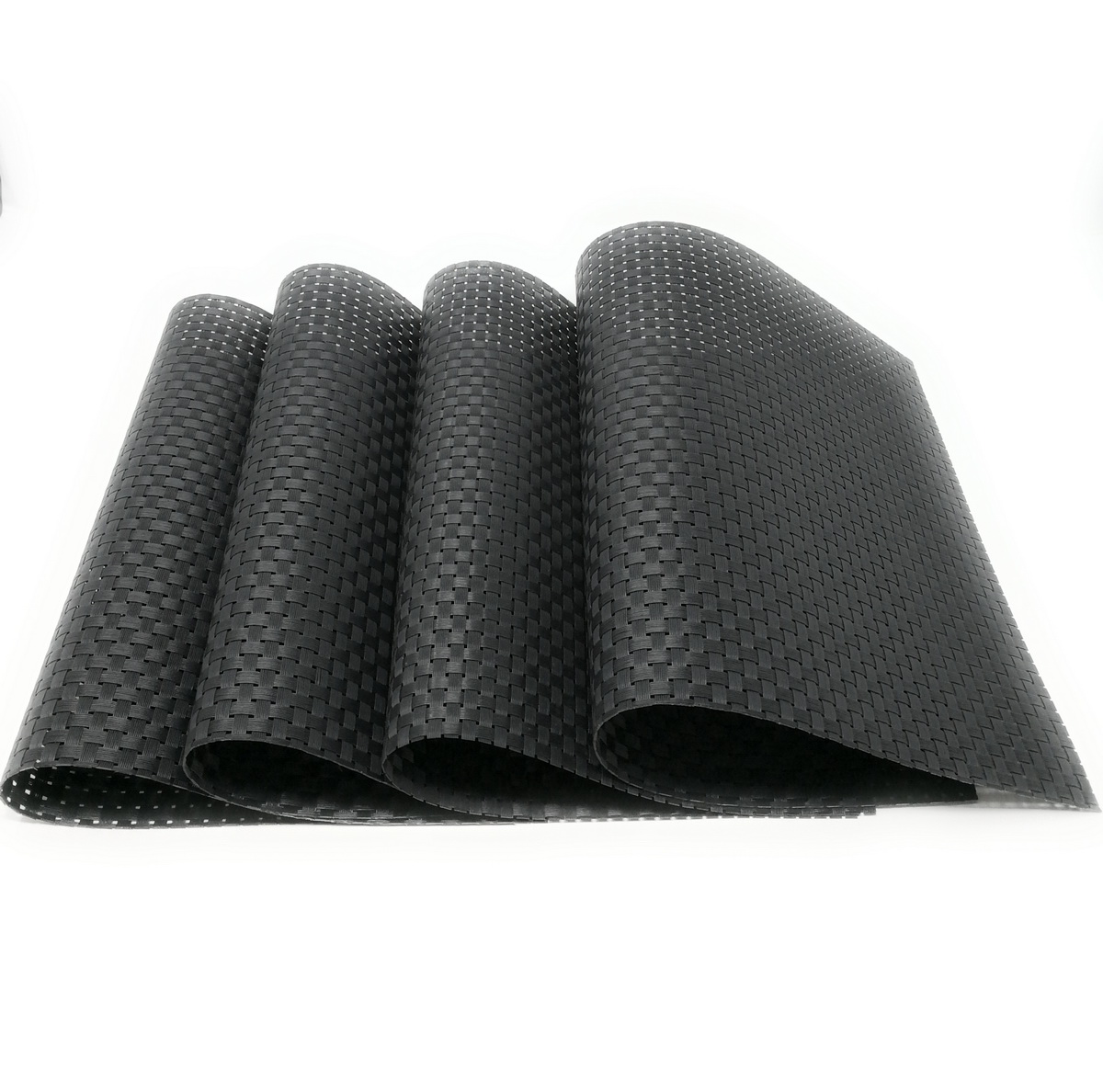 Heat Insulation Stainresistant Woven Vinyl Placemats 18" x