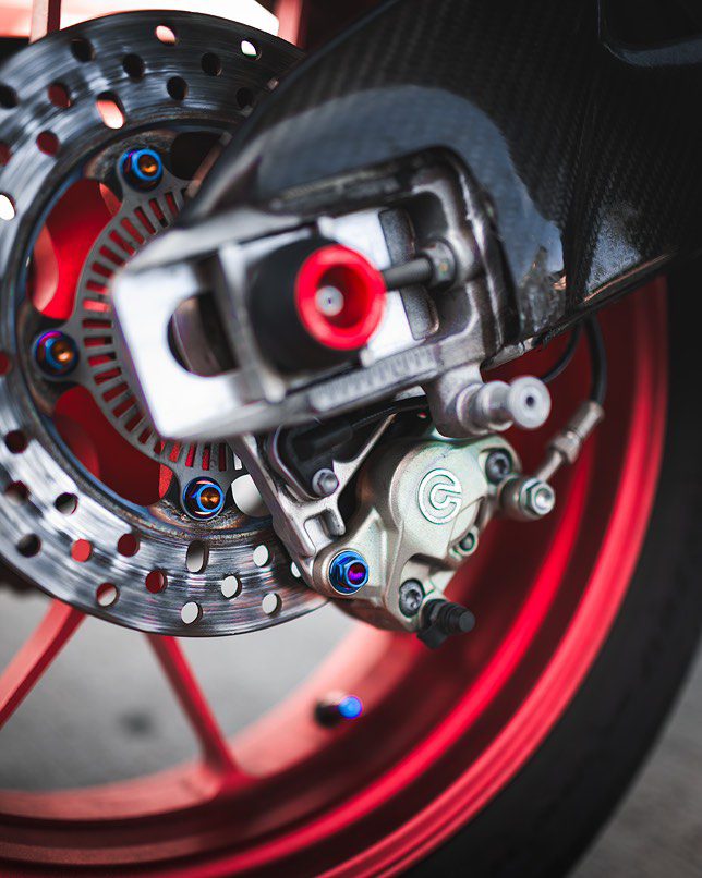 M10 Rison Titanium Torx Bolts 5PCS for Motorcycles