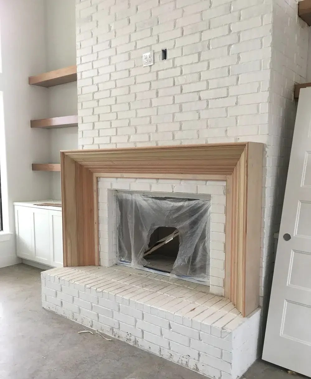 10 Cozy Brick Fireplace Makeover Ideas TLC Top Atlanta Fashion