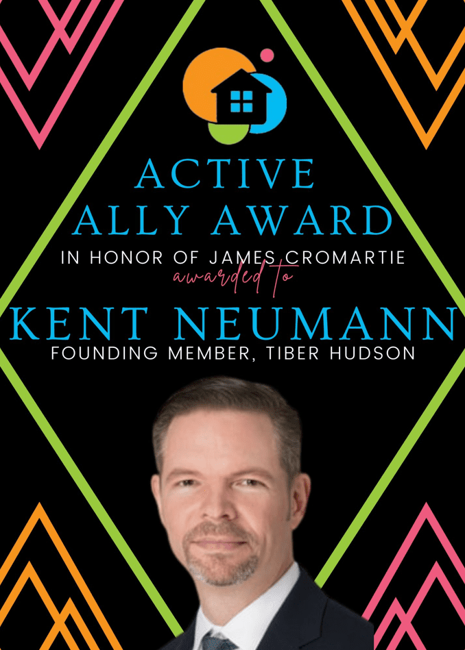 Kent Neumann Honored with ACTIVE ALLY Award Tiber Hudson