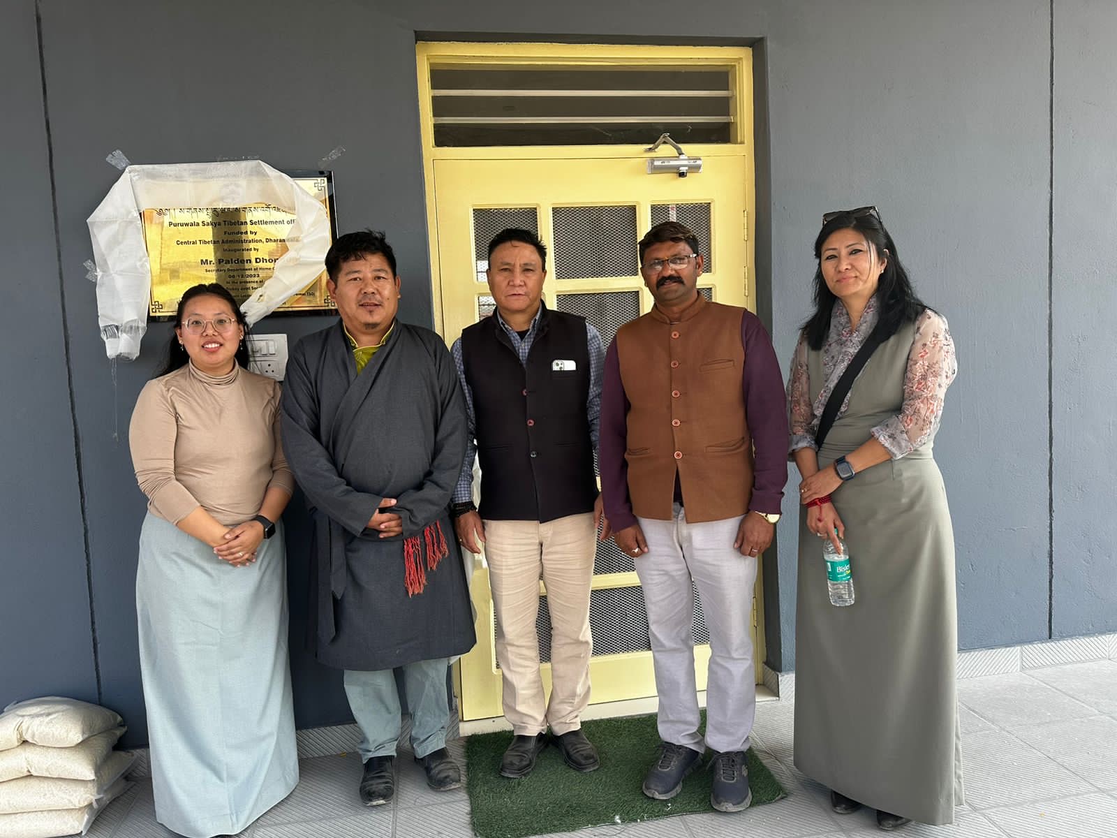 Home Secretary Inaugurates New Tibetan Settlement Office of Puruwala