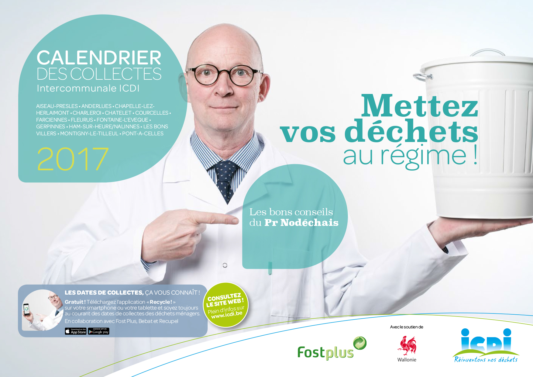 Tibi Réinventons nos déchets Actualités Le nouveau calendrier des