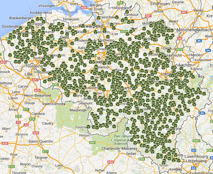 Carte Reseau 3G L'évolution des réseaux mobiles la 3G en 900 MHz