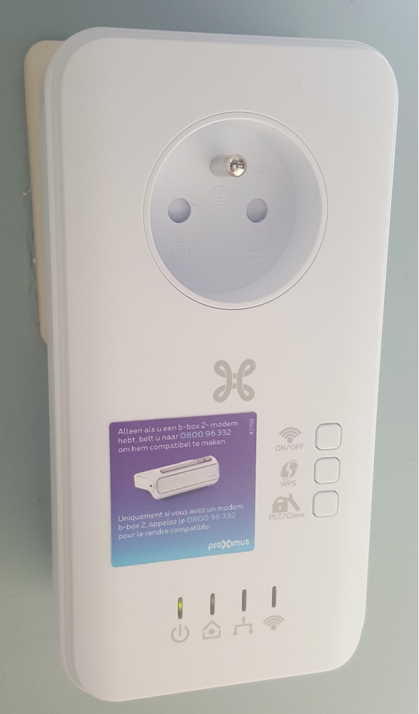 Le Wifi extender de Proximus