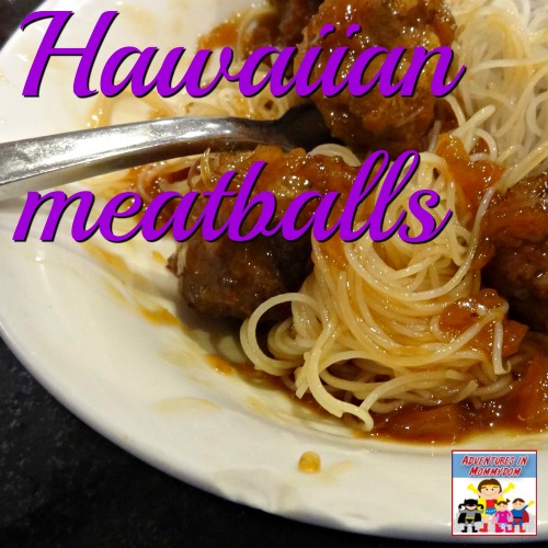 Hawaiian Meatballs Recipe